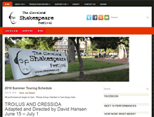 Tablet Screenshot of cleveshakes.com